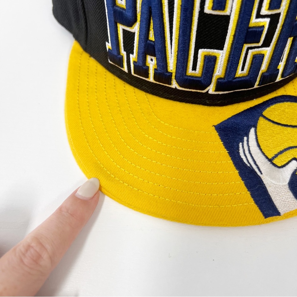 Indiana Pacers New Era Hardwood Classics 7 3/8 Baseball Cap Hat - Picture 2 of 6